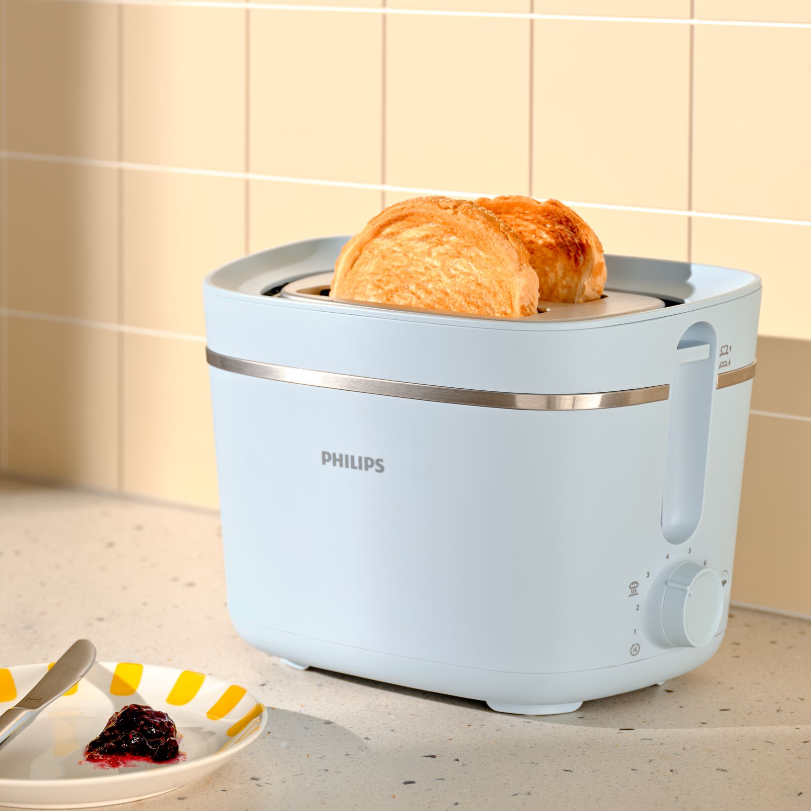 Grille-pain Philips HD2560/40 - 13110003 - HEMA